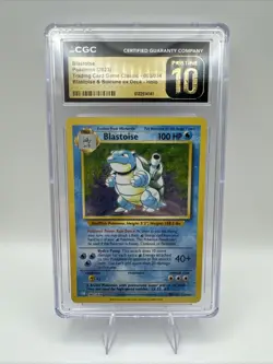 ✅Free Tracked Shipping - Pokemon - Blastoise #003/034 CGC 10 Pristine - Image 1