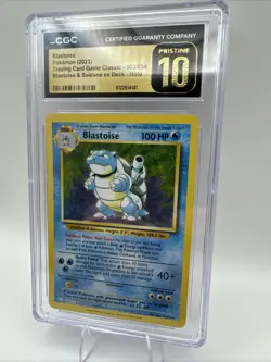 ✅Free Tracked Shipping - Pokemon - Blastoise #003/034 CGC 10 Pristine - Image 2