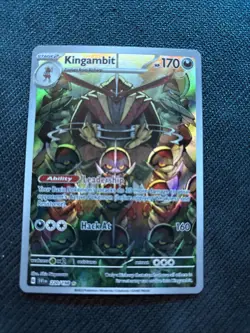 Kingambit 220/198 SV01: Scarlet & Violet Base Set Holo Pokemon TCG - NM - Image 1