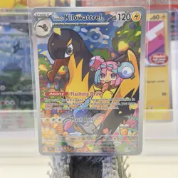 Iono's Kilowattrel Illustration Rare NM Pokemon Scarlet Violet Journey Together - Image 1