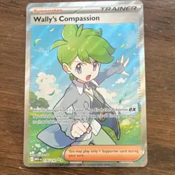 Wally's Compassion 176/132 ME01 Mega Evolution Ultra Rare Full Art Holo - Image 1