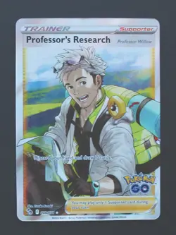 Professor's Research 078/078 - Pokemon GO Pokemon TCG - NM - Image 1