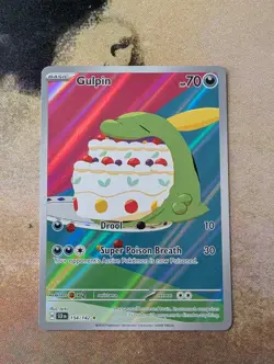 Pokemon Gulpin Illustration Rare Stellar Crown - NM - Image 1