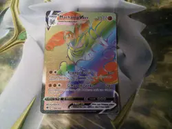Pokemon TCG Machamp VMAX 194/189 Astral Radiance Rainbow Secret Rare pokemon - Image 3