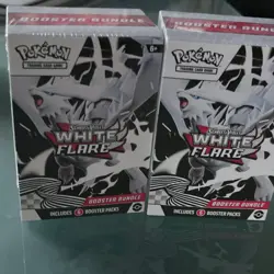 2 Pokemon White Flare Booster Bundles- BRAND NEW SEALED ✅ - Image 4