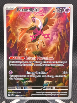 Fezandipiti 073/064 Illustration Rare Shrouded Fable Pokemon TCG NM - Image 1