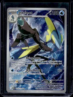 2025 Pokemon Mega Evolution Inteleon Illustration Rare #142/132 - Image 1