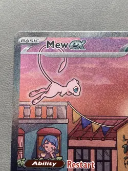 Mew ex 053 - Pokemon Scarlet & Violet Black Star Promo NM - Image 3