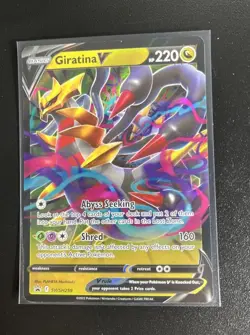 Pokemon TCG Giratina V SWSH Black Star Promos SWSH259 Holo Promo - Image 1
