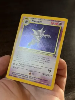 Pokemon TCG “Haunter” 6/62 Fossil Holo Rare Unlimited 1999 HE06 - Image 4