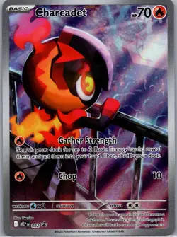 Charcadet 022 Holo Promo ME: Mega Evolution Promo Pokemon Holo Near Mint - Image 1