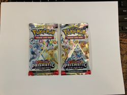 Pokemon TCG: Prismatic Evolutions Booster Packs! Lot of 2 Factory-Sealed Packs! - Image 4