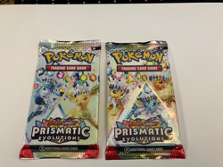 Pokemon TCG: Prismatic Evolutions Booster Packs! Lot of 2 Factory-Sealed Packs! - Image 5
