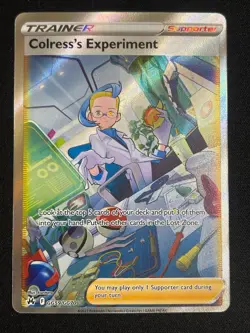 Pokemon Colress's Experiment UR Crown Zenith: Galarian Gallery GG59/GG70 NM - Image 1