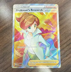Pokemon Professor's Research Professor Juniper Full Art Holo Promo SWSH152 - Image 1