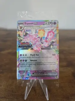 Pokemon TCG Espeon ex 034/131 Surprise Box Stamped Promo Prismatic Evolutions - Image 1
