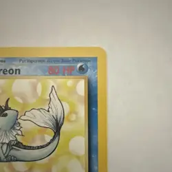 Pokemon Vaporeon Jungle 28/64 Unlimited English Rare NM - Image 4