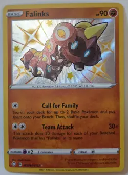 Falinks SV074/SV122 Shining Fates Shiny Vault Holo Rare Pokemon TCG 2021 NM/MT - Image 1