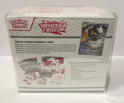 Pokemon TCG Scarlet & Violet White Flare Elite Trainer Box Sealed Soft Protector - Image 3