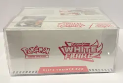 Pokemon TCG Scarlet & Violet White Flare Elite Trainer Box Sealed Soft Protector - Image 5