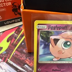 Jigglypuff 71/111 Common Crimson Invasion Pokemon Reverse Holo Near Mint - Image 2