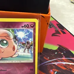 Jigglypuff 71/111 Common Crimson Invasion Pokemon Reverse Holo Near Mint - Image 3