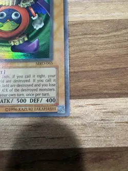 Konami Yu-Gi-Oh Time Wizard MRD-065 Metal Raiders Ultra Rare Unlimited Foil NM - Image 5