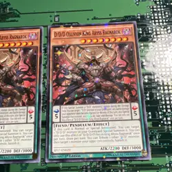 D/D/D Oblivion King Abyss Ragnarok SP17-EN029 Starfoil 1st Edition Yugioh 2 - Image 3