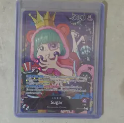 Namco One Piece CCG Sugar Leader Royal Blood Foil EN 5000 Power OP10-003 - Image 1