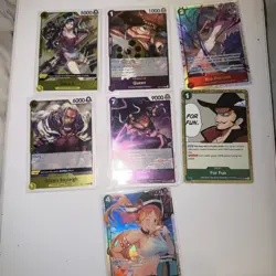 One Piece TCG OP14-EB04 The Azure Seas Seven Super Rare LOT! Nami Boa hancock - Image 1