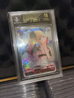 BGS 10 Black Label Weiss Schwarz Tanning Oil, Yuzuki Choco SP Signed Hololive - Image 3
