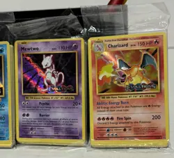 Pokemon XY Evolutions Prerelease Promo Set / 4 Mewtwo Gyarados Machamp Charizard - Image 3