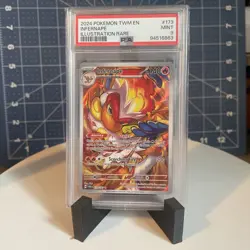 pokemon Tcg Twm En Infernape Illustration Rare #173 Psa 9 Mint - Image 1