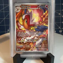 pokemon Tcg Twm En Infernape Illustration Rare #173 Psa 9 Mint - Image 2