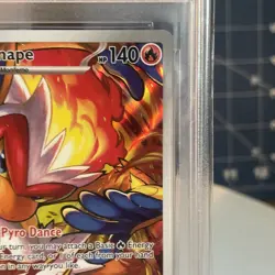 pokemon Tcg Twm En Infernape Illustration Rare #173 Psa 9 Mint - Image 4