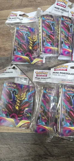 Pokemon Lost Origin Mini Portfolio Binder Only - Lot of 10 - Image 1