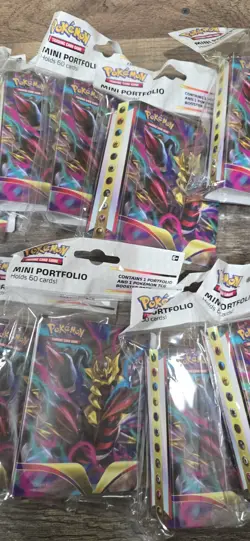 Pokemon Lost Origin Mini Portfolio Binder Only - Lot of 10 - Image 3