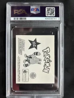 2001 Pokemon Merlin 3 Lugia Prism #102 - PSA 9 - Image 2