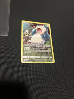 Snorlax TG10/TG30 Lost Origin Trainer Gallery Ultra Rare Pokemon TCG Card - Image 1