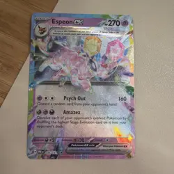 Pokemon Espeon ex 034/131 Double Rare Prismatic Evolutions Holo Near Mint - Image 1