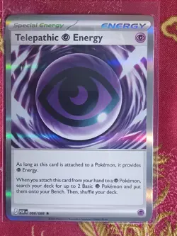 Hologram Foil Telepathic Energy 088/088 Mega Evolutions: Perfect Order Pokemon - Image 1