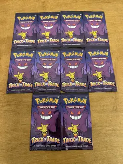 10x Pokemon Trick or Trade BOOster Bundle Packs Halloween Lot of 10 SEALED - Image 2