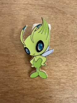 Celebi Official Enamel Pokemon Collectors Pin - Mythical TCG Collection - NEW - Image 1