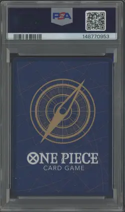 2025 One Piece OP12 EN Marshall D Teach 3rd Anniversary Silver #093 PSA 10 - Image 2