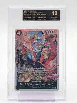 MR.2.BON.KUREI BENTHAM 2026 ONE PIECE SR OP14-091 BLACK LABEL BGS 10 Q4444 - Image 1