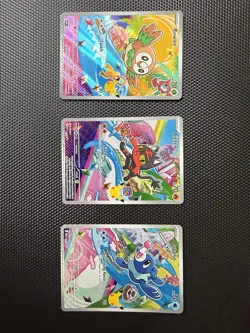 Pokemon First Partner Pack Promo Holo Full Art 9 Card Lot Bulbasaur Charmander - Image 5