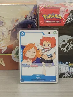 Girl (OP14 Release Event) P-096 One Piece Promotion Cards Regular - Image 1