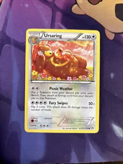 Ursaring - RC16/RC25 - Pokemon Legendary Treasures Radiant Collection Card MP - Image 1