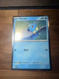 Horsea 137 SVP Pokemon TCG Black Star Promo Card NM Condition With Swirl - Image 3