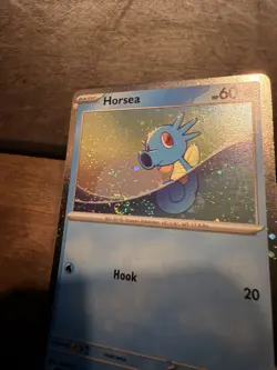 Horsea 137 SVP Pokemon TCG Black Star Promo Card NM Condition With Swirl - Image 4